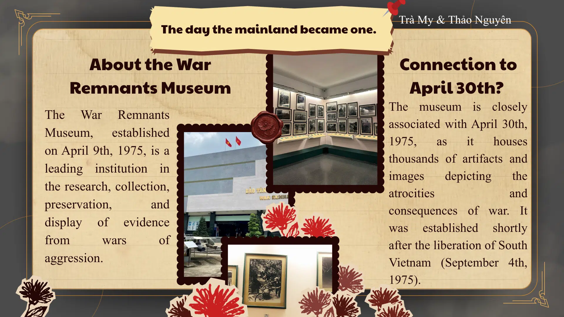 The day the mainland became one