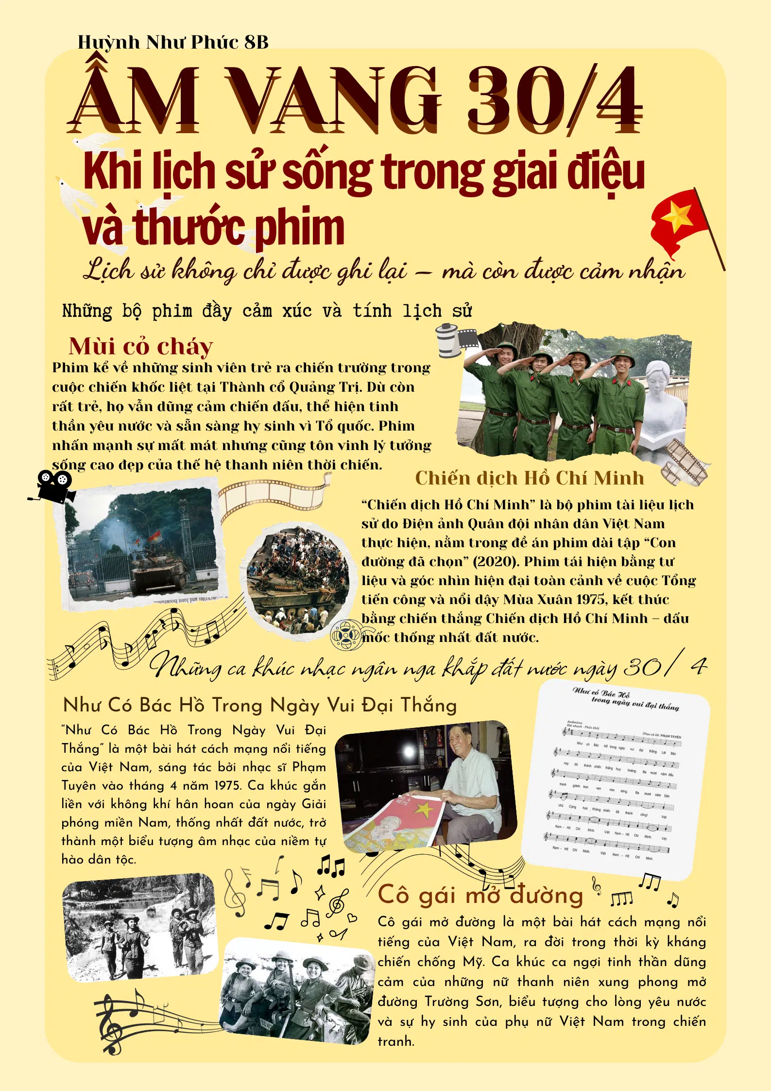 Khi lịch sử sống trong giai điệu và thước phim