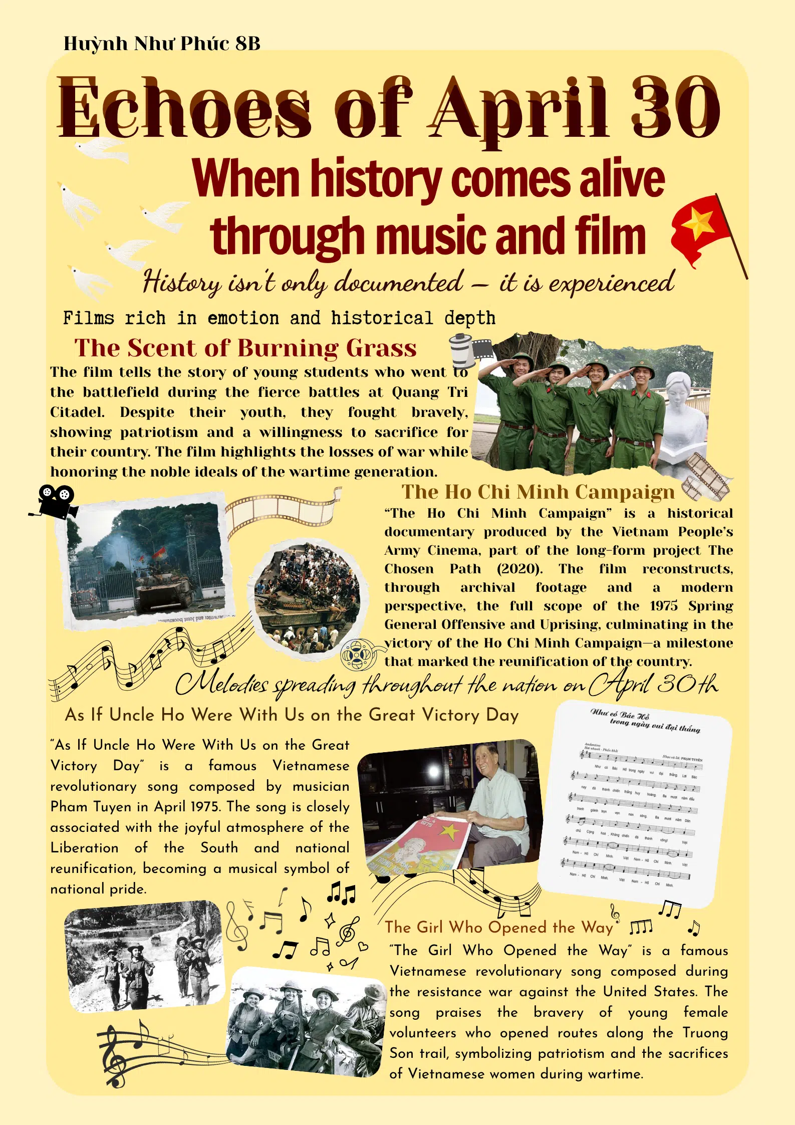 When history comes alive through music and film