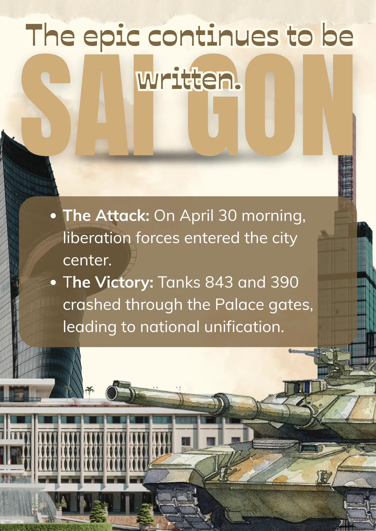 The epic continues to be written