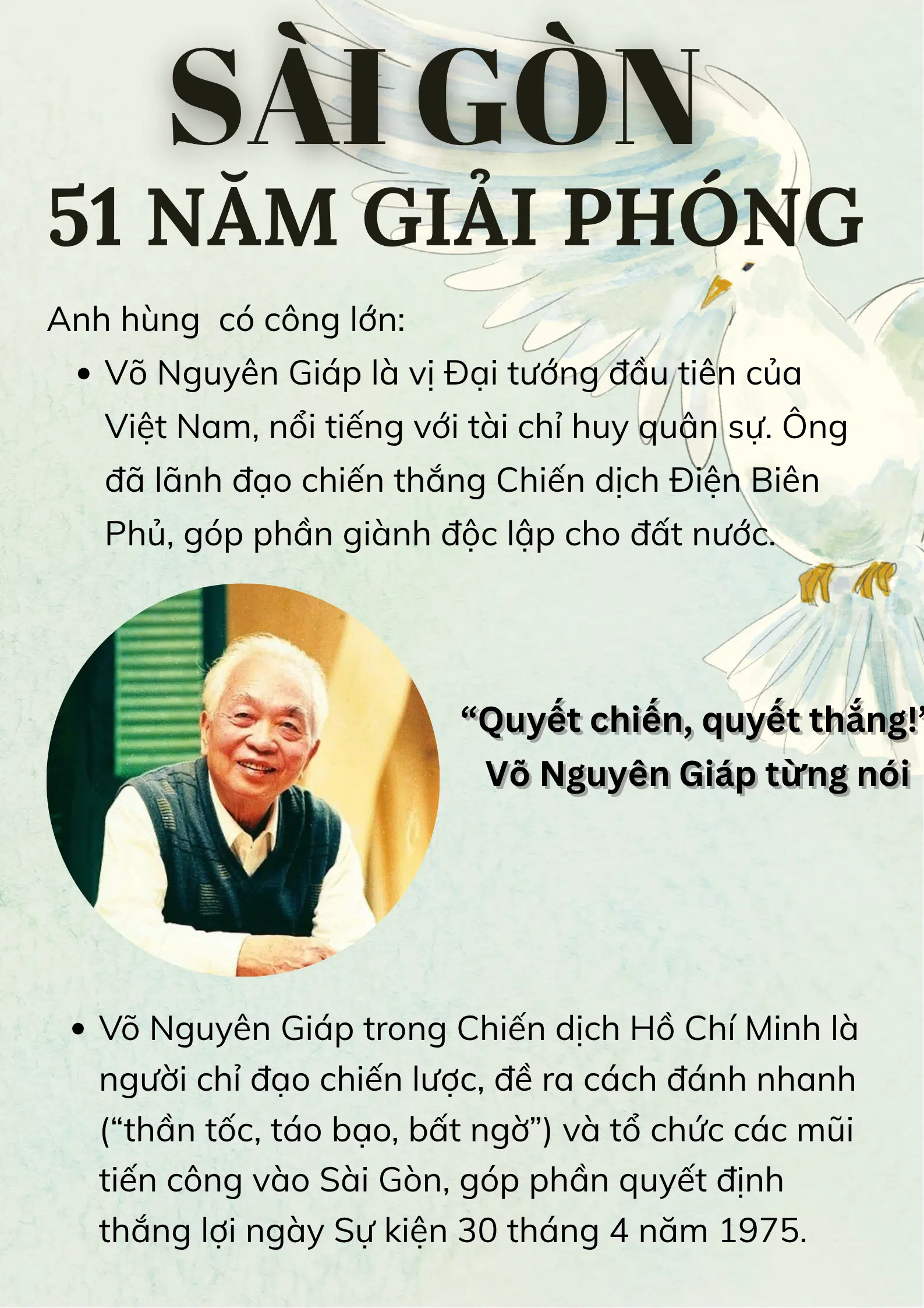 Sài Gòn, 51 năm giải phóng
