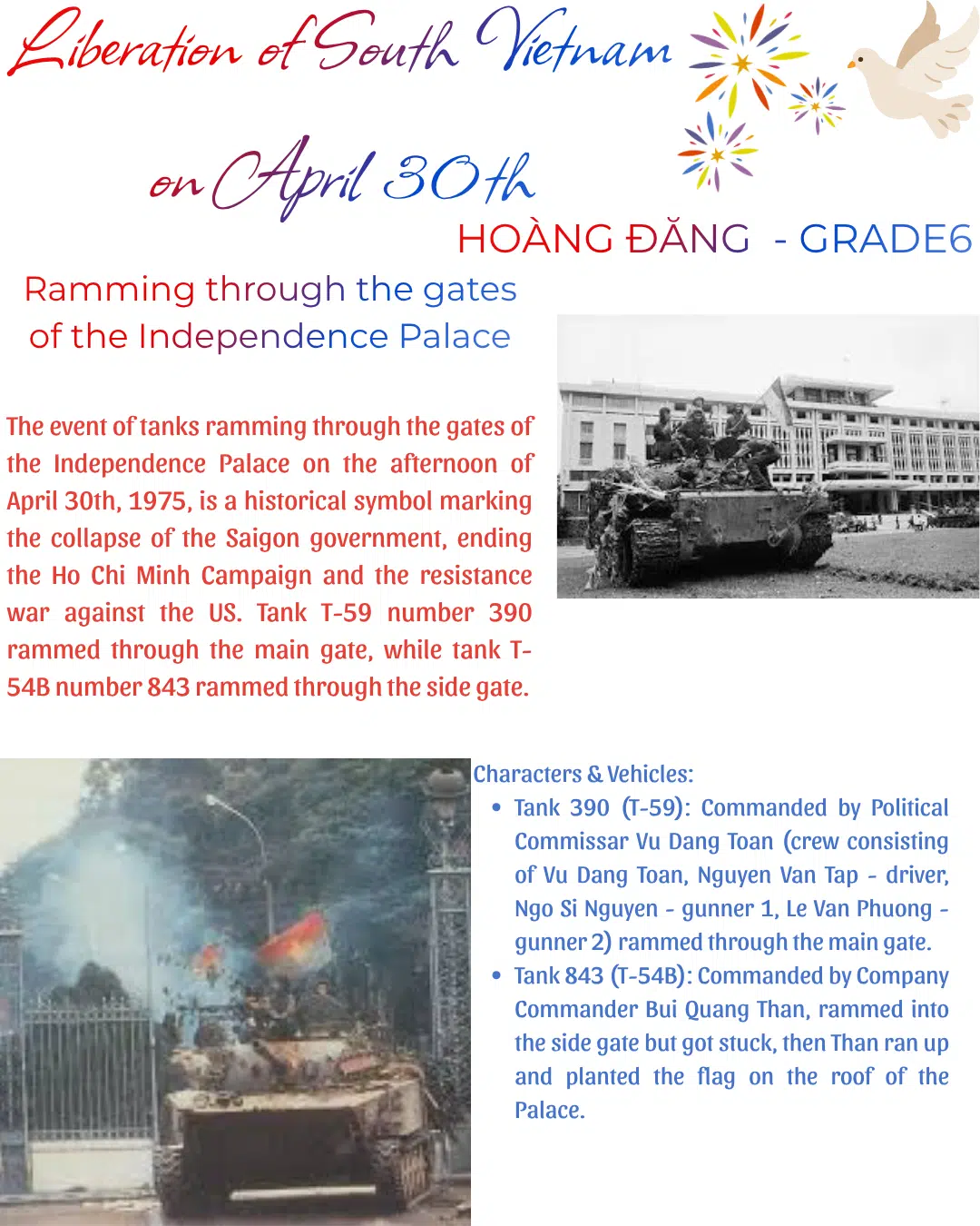 Liberation of South Vietnam on April 30th