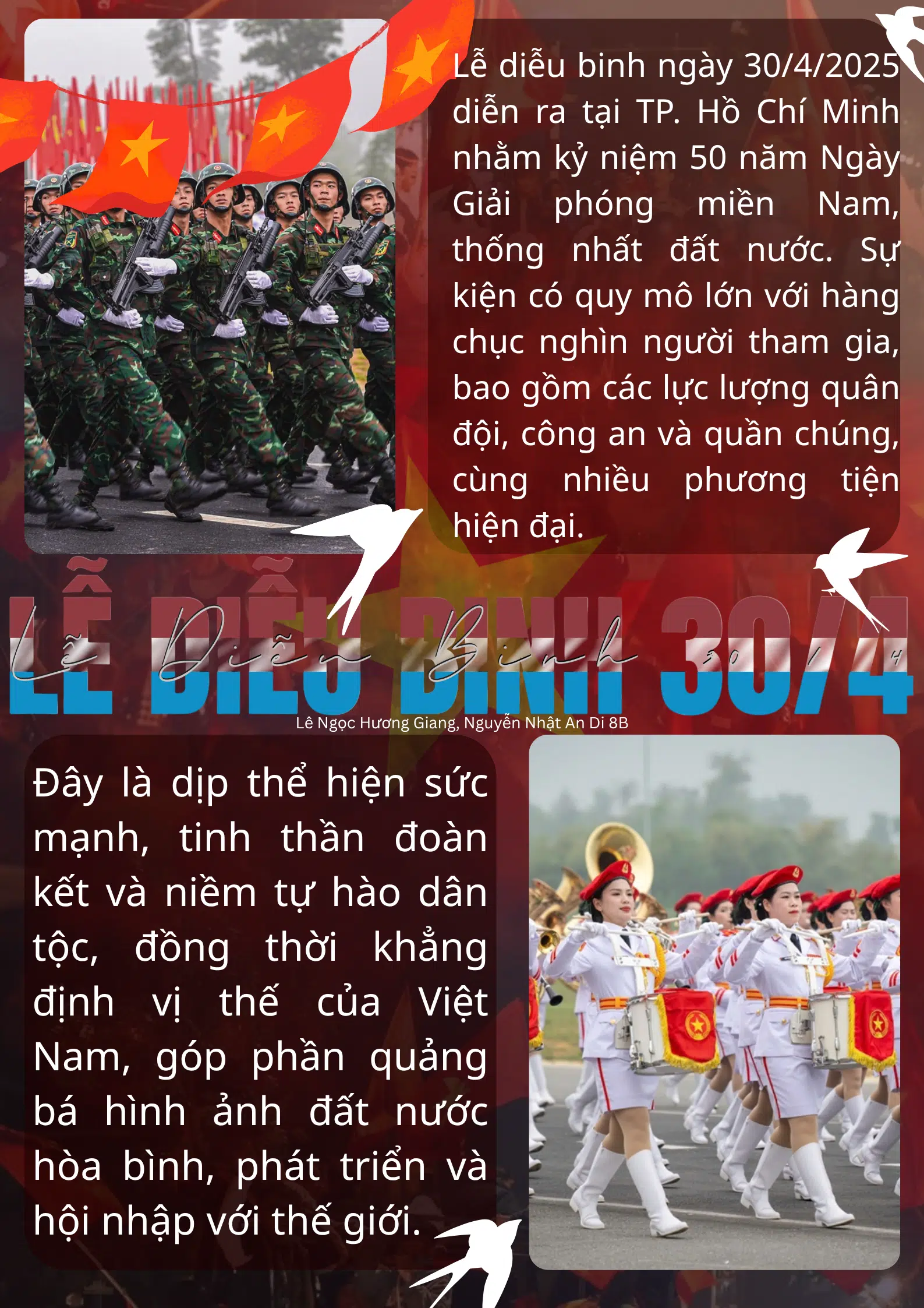 Lễ diễu binh 30/4
