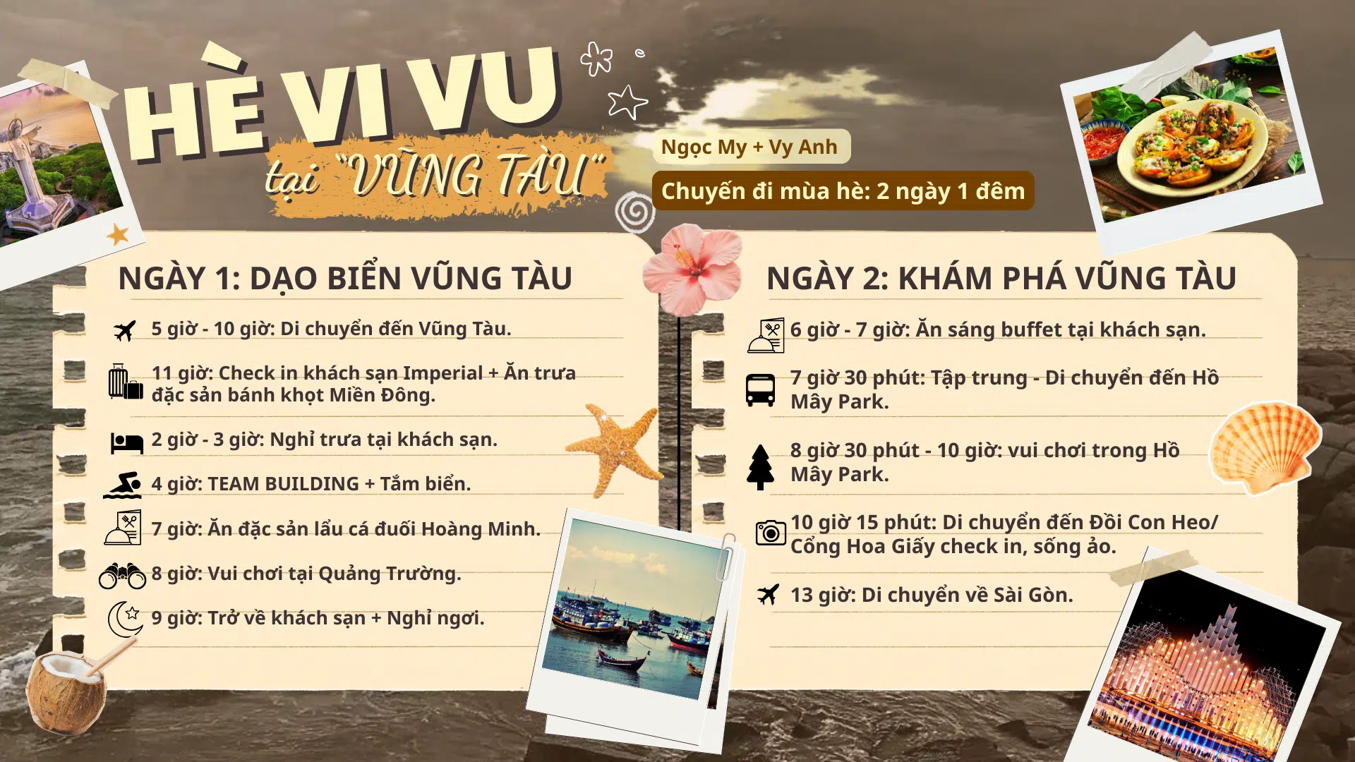Hè vi vu tại Vũng Tàu