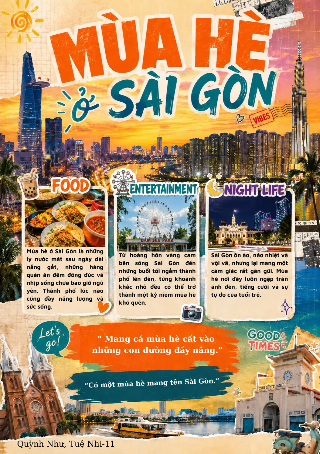 Mùa hè ở Sài Gòn