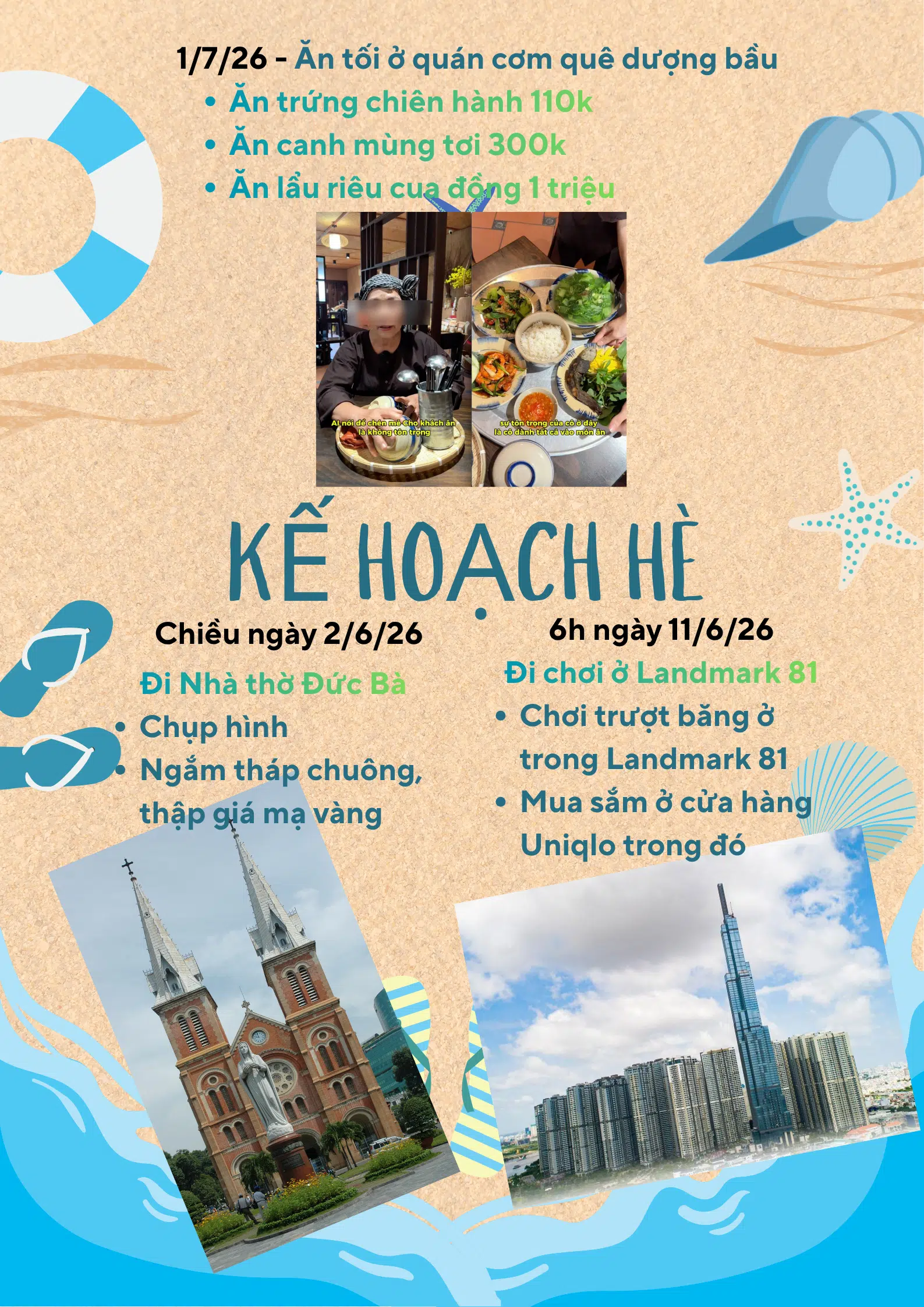Kế hoạch hè của Thái Bình