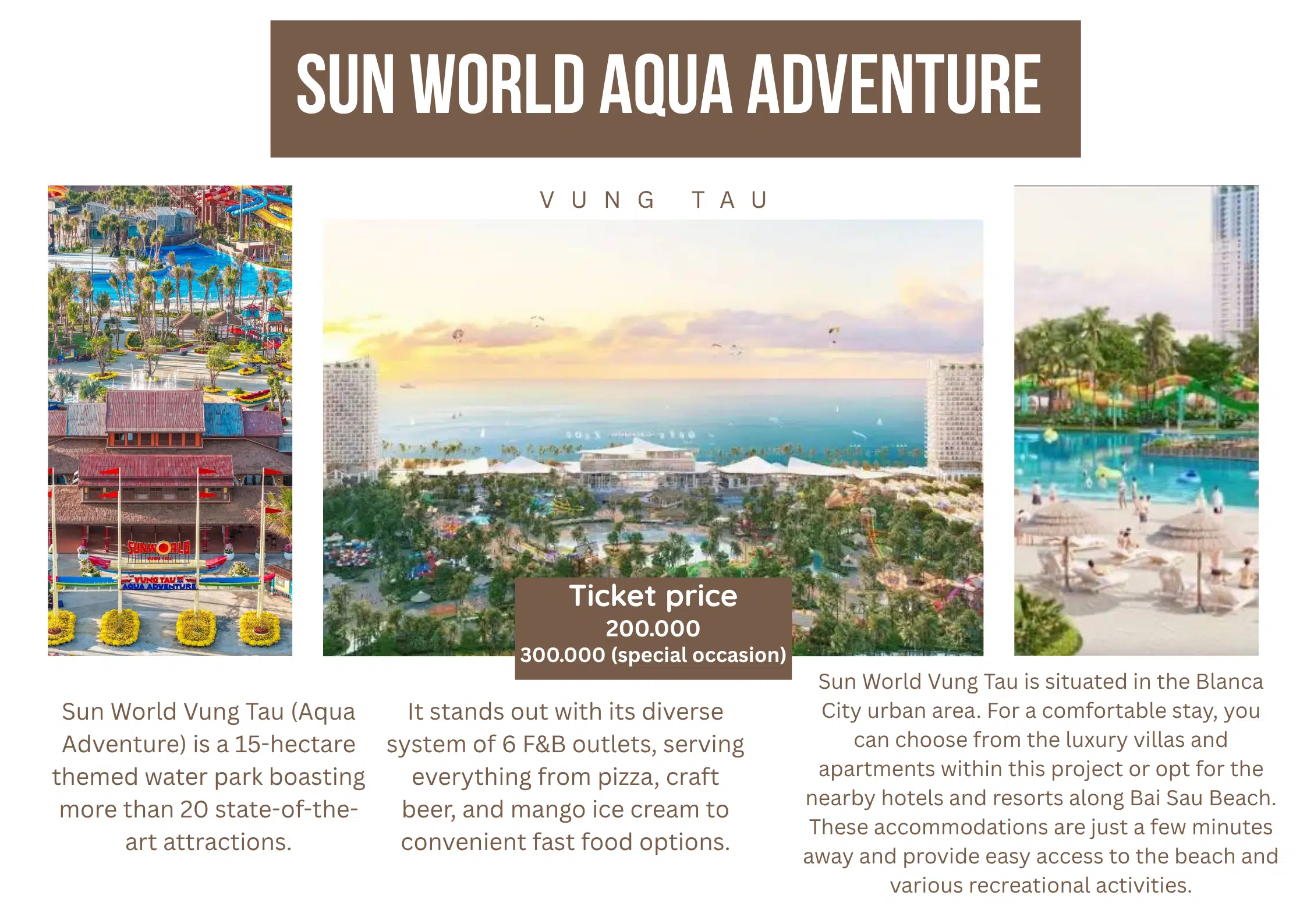 Sun world Aqua adventure Vung Tau
