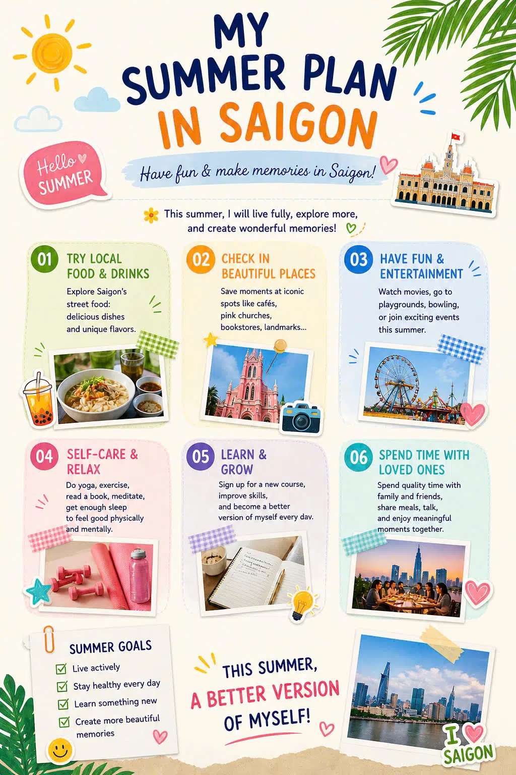 Have fun and make memories in Saigon