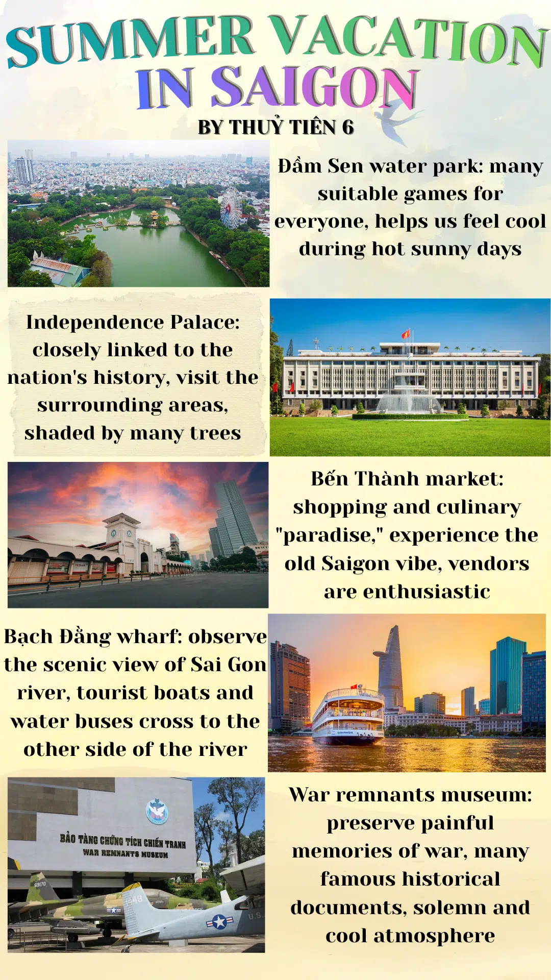 Summer vacation in Saigon
