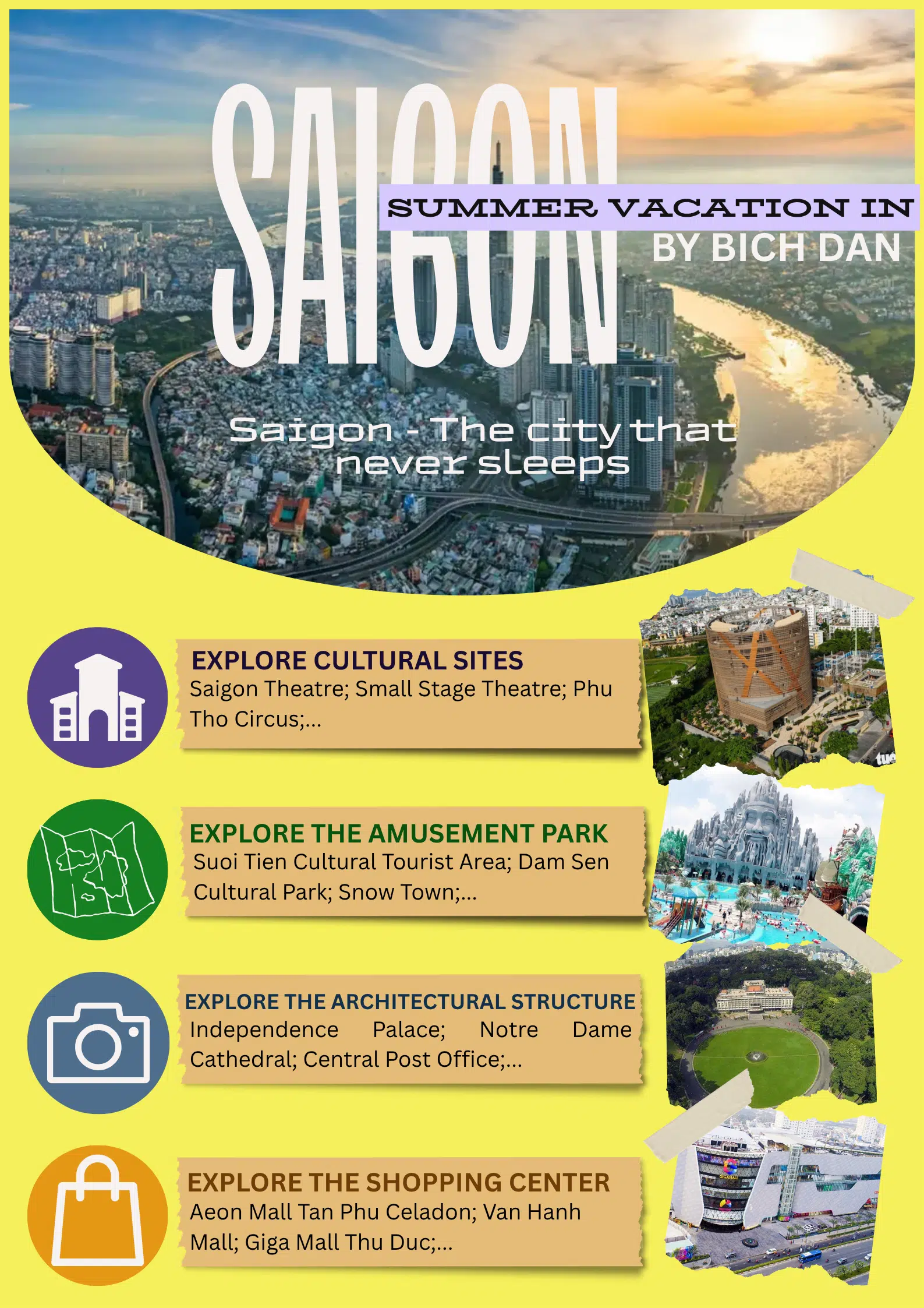 Summer vacation in Saigon