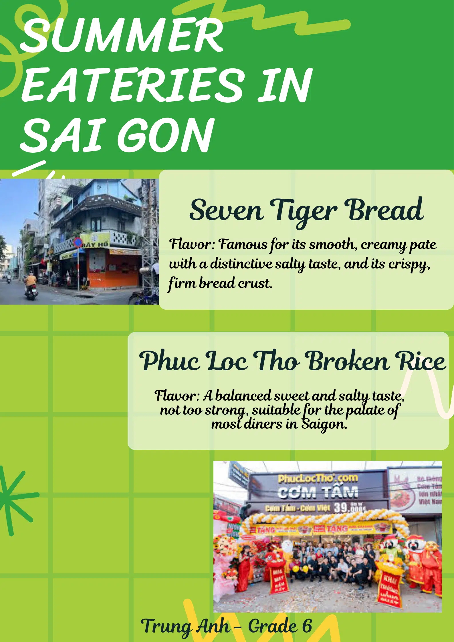 Summer eateries in Saigon
