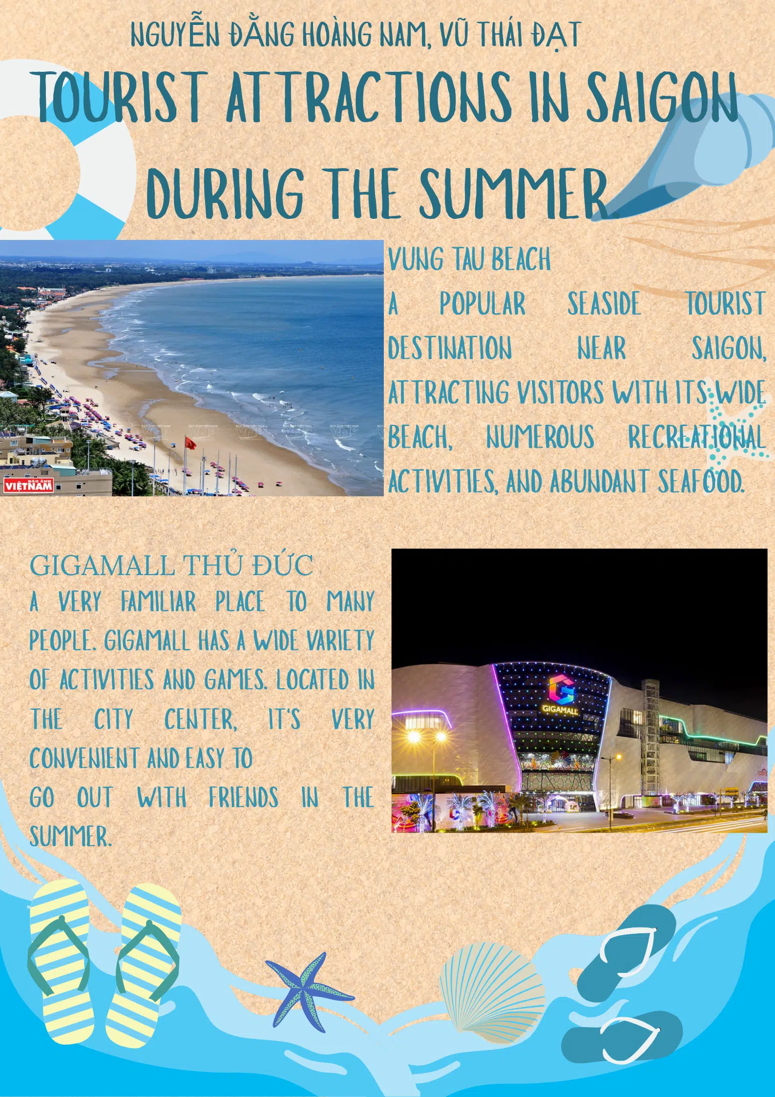 Tourist attractions in Saigon during the summer
