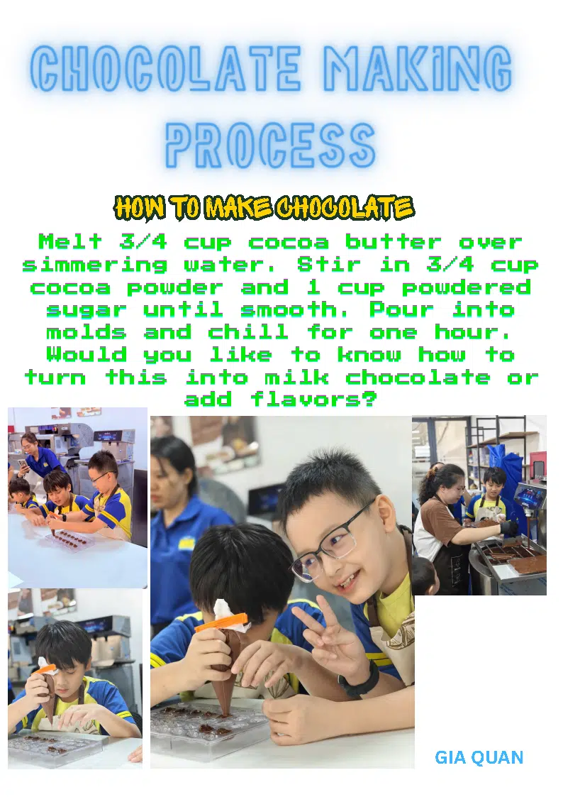 Chocolate making process