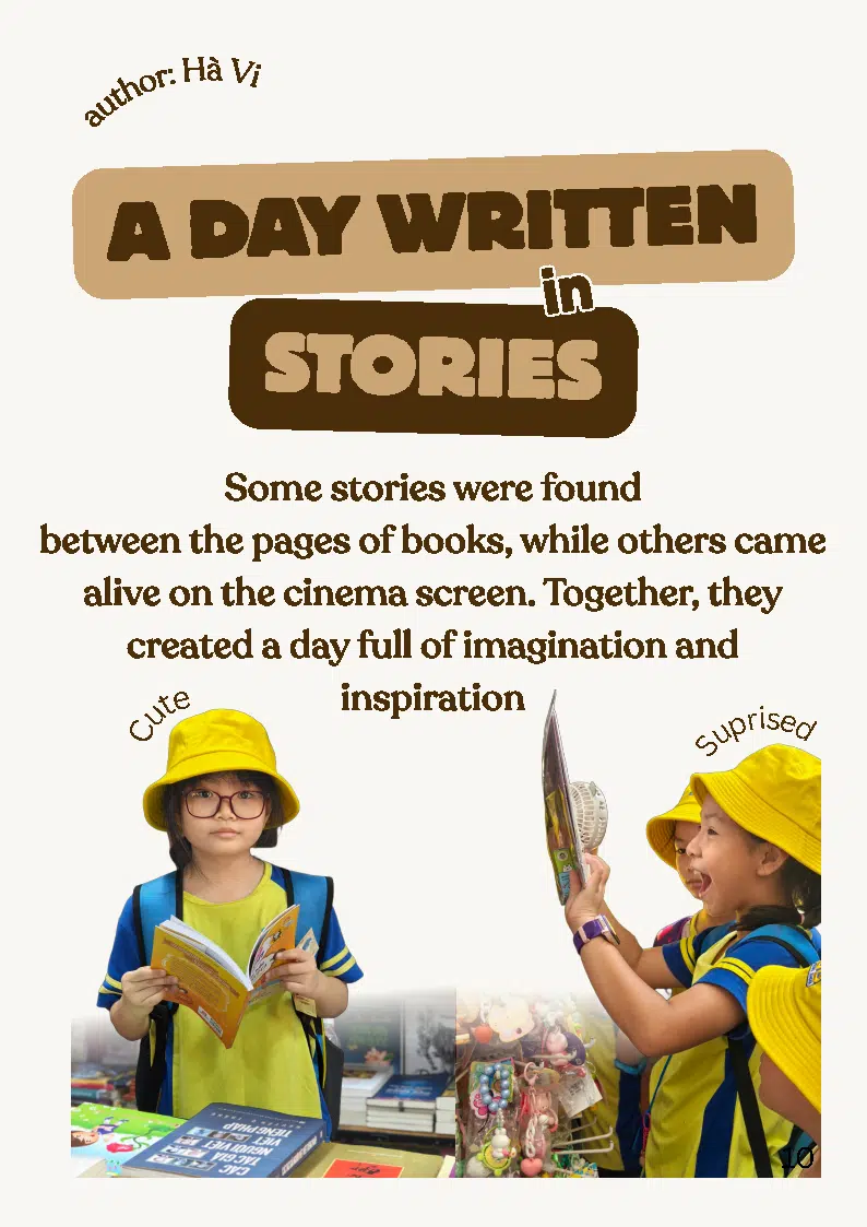 A day written in stories