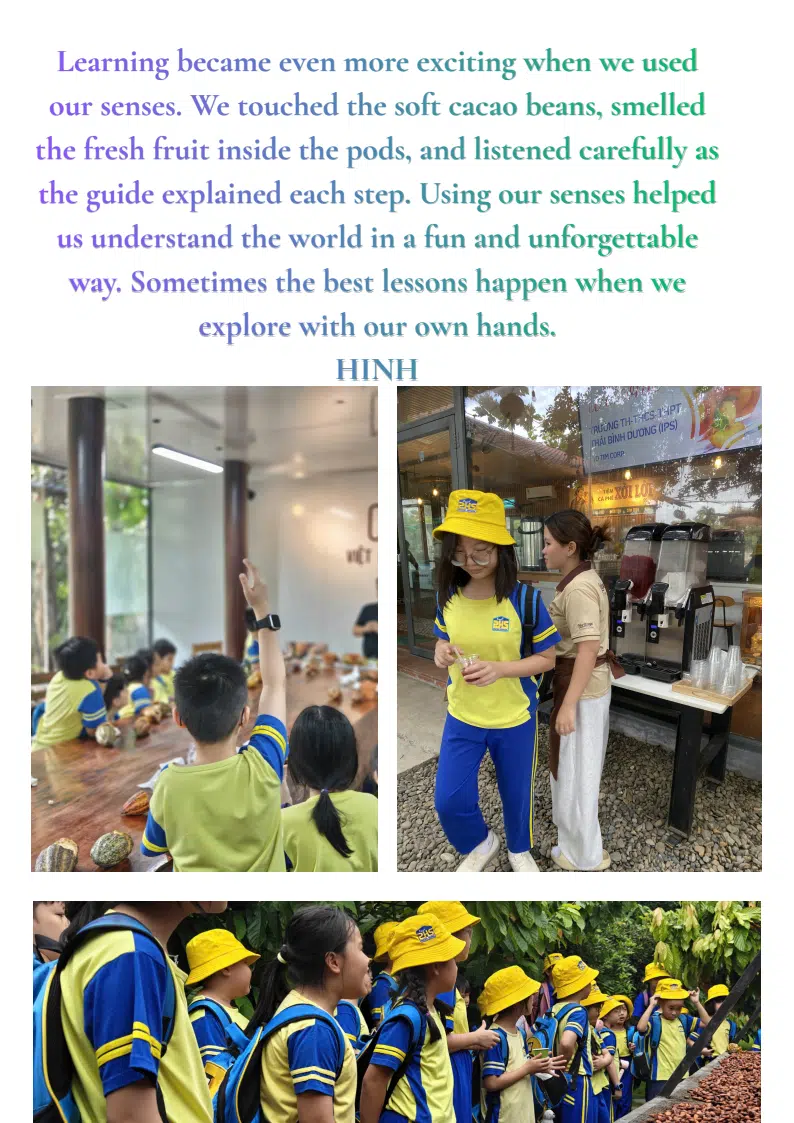 Touch, smell, wonder