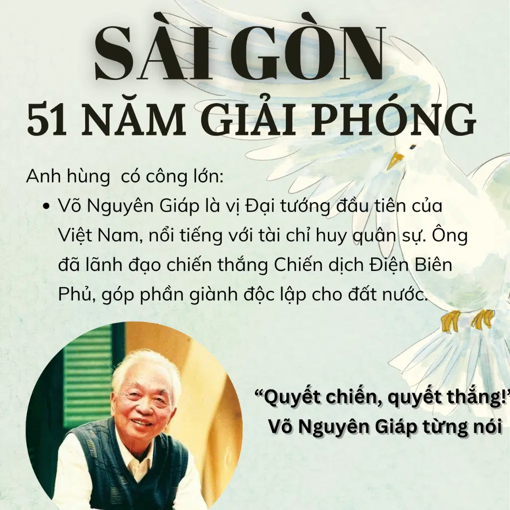 Sài Gòn 51 năm giải phóng
